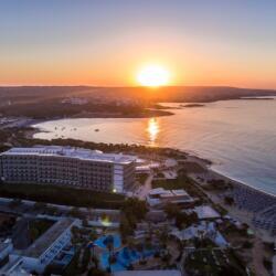 Asterias Beach Hotel Aerial Photo