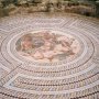 Paphos Attractions: Paphos Mosaics - Round Mosaic Floor