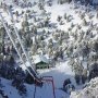 Ski Lifts At Troodos Mountains