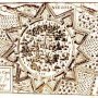 Nicosia Attractions: Nicosia Venetian Walls - Old Map